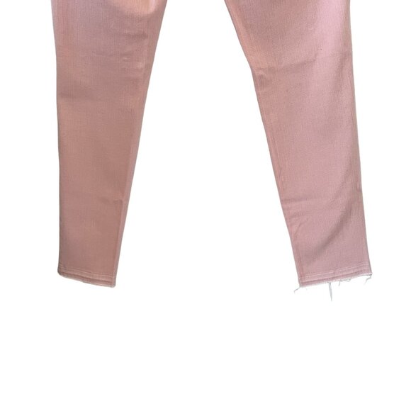 Veronica Beard Debbie Exposed Button Fly Skinny Jeans In Millenial Pink Size 27 - Picture 12 of 16